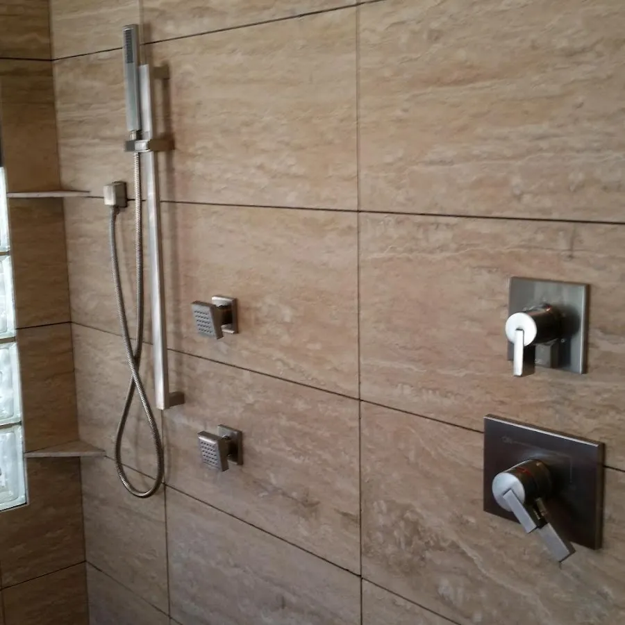 Shower fixture installation for Water Heater Replacement in Cocoa